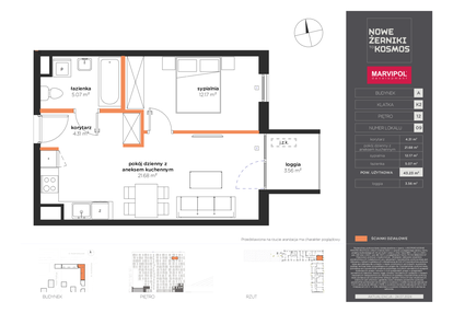 Mieszkanie w inwestycji: Nowe Żerniki to KOSMOS