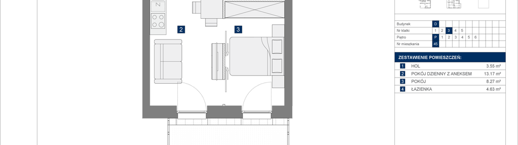 Mieszkanie w inwestycji: Apartamenty Park Matecznego Etap 1