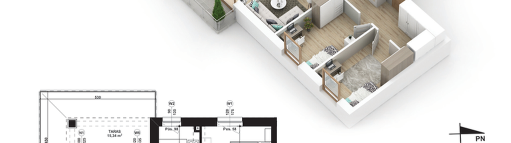 Mieszkanie w inwestycji: Piano Park etap V