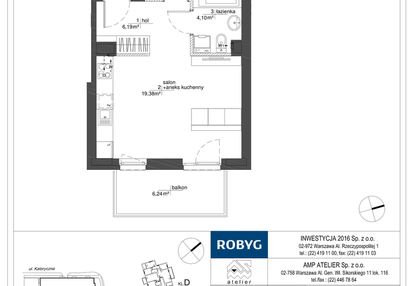 Mieszkanie w inwestycji: Rytm Mokotowa - etap 2A