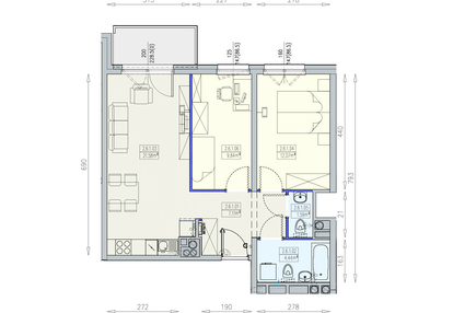Mieszkanie w inwestycji: Południk 17 - budynek K1