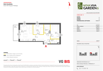 Mieszkanie w inwestycji: Nova Viva Garden 6