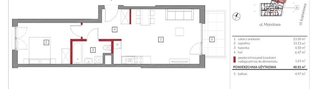 Mieszkanie w inwestycji: Przystań Żerań