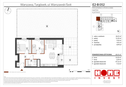 Mieszkanie w inwestycji: Warszawski Świt etap XI