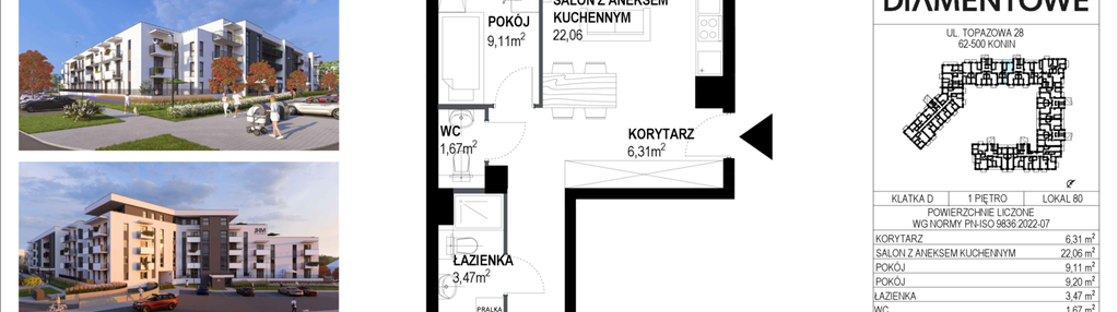 Mieszkanie w inwestycji: Nove Diamentowe