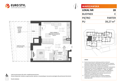 Mieszkanie w inwestycji: Osiedle Warszawska