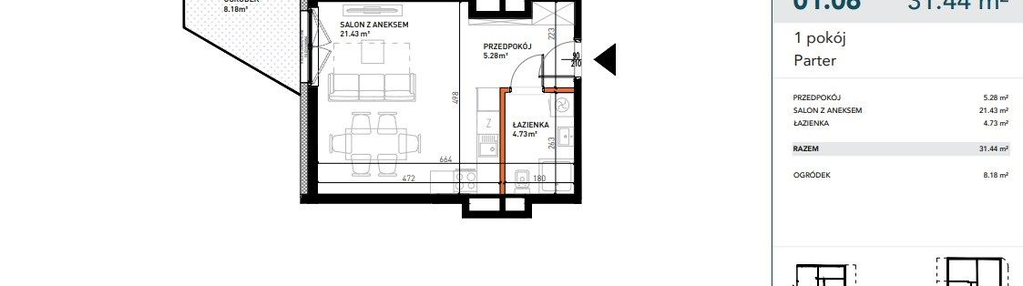 Mieszkanie w inwestycji: Czysta 4