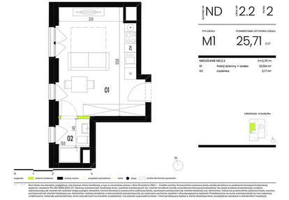 Mieszkanie w inwestycji: Ogrody Staromiejskie