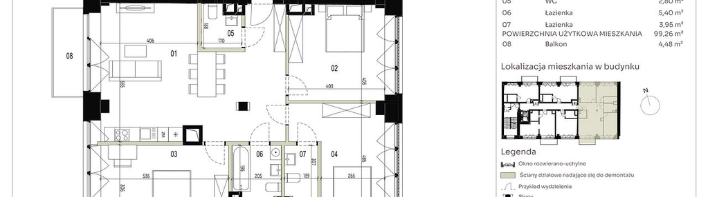 Mieszkanie w inwestycji: Nowa Stawowa