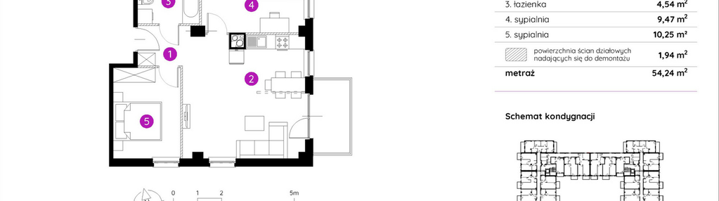 Mieszkanie w inwestycji: Murapol Apartamenty na Wzgórzu - bud. 4 i 5