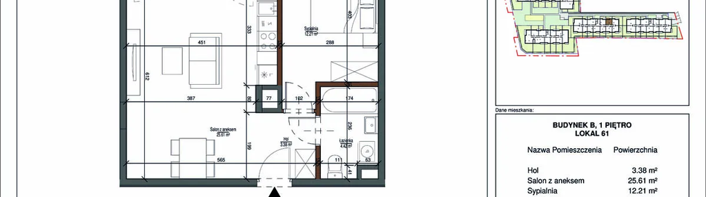Mieszkanie w inwestycji: Aura Mokotów II