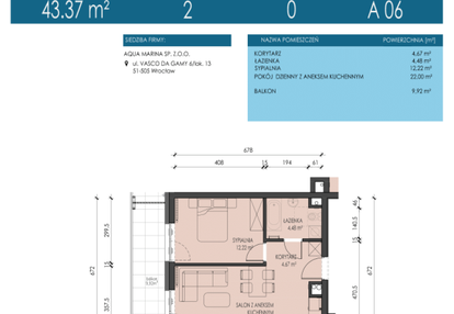 Mieszkanie w inwestycji: Apartamenty Aqua Marina
