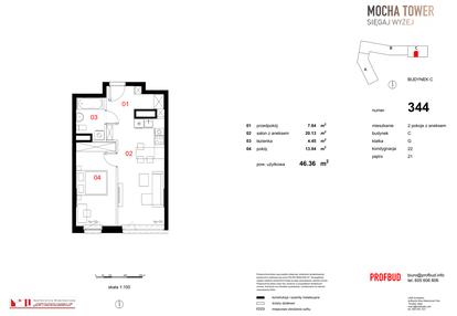 Mieszkanie w inwestycji: Osiedle Mocha Tower