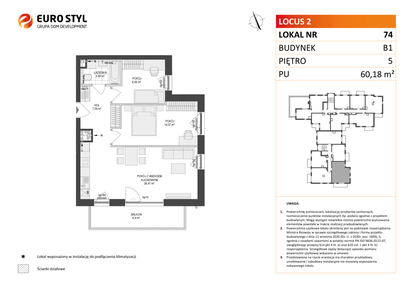 Mieszkanie w inwestycji: Locus 2