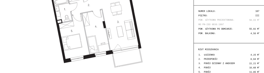 Mieszkanie w inwestycji: Myśliborska III etap