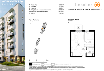 Mieszkanie w inwestycji: Osiedle Kochanowskiego - Gliwice