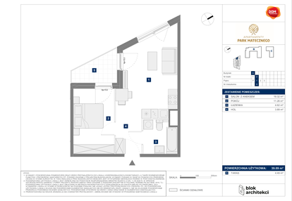 Mieszkanie w inwestycji: Apartamenty Park Matecznego Etap 1