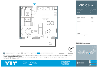 Mieszkanie w inwestycji: Talarowa Park