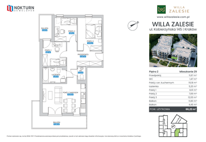Mieszkanie w inwestycji: Willa Zalesie