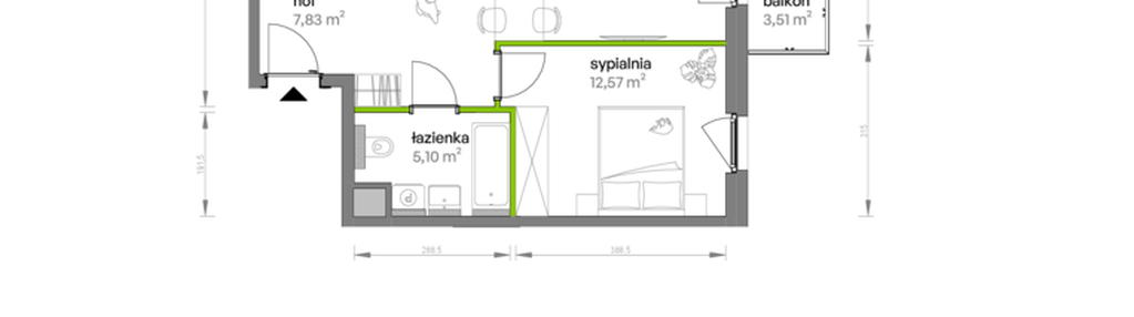Mieszkanie w inwestycji: Ptasia Vita