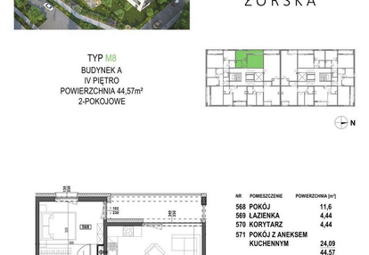 Mieszkanie w inwestycji: Apartamenty Żorska