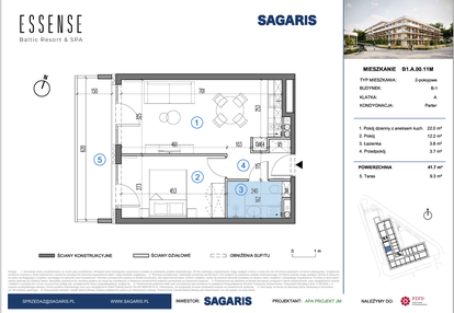 Mieszkanie w inwestycji: ESSENSE Baltic Resort&SPA 2
