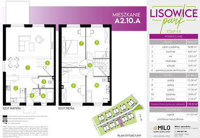 Mieszkanie w inwestycji: Lisowice Park etap 2+