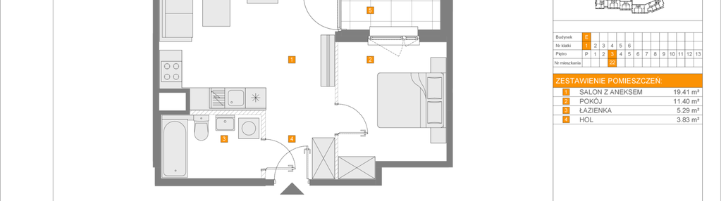 Mieszkanie w inwestycji: Apartamenty Literacka etap 2.2