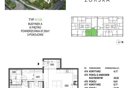 Mieszkanie w inwestycji: Apartamenty Żorska