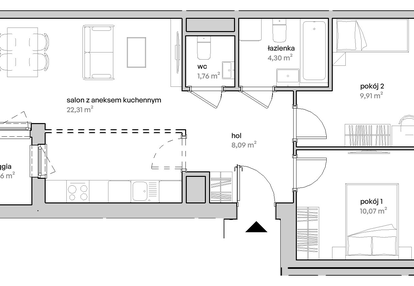 Mieszkanie w inwestycji: Unii Lubelskiej Vita