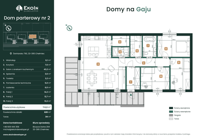 Dom w inwestycji: Domy na Gaju