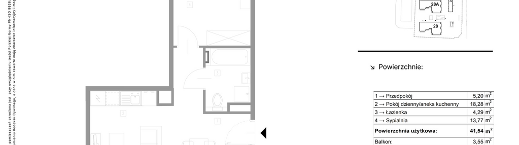 Mieszkanie w inwestycji: Strzelców 28