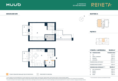 Mieszkanie w inwestycji: Reneta