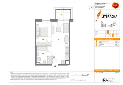 Mieszkanie w inwestycji: Apartamenty Literacka etap 2