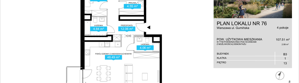 Mieszkanie w inwestycji: Stacja Wola - Etap III
