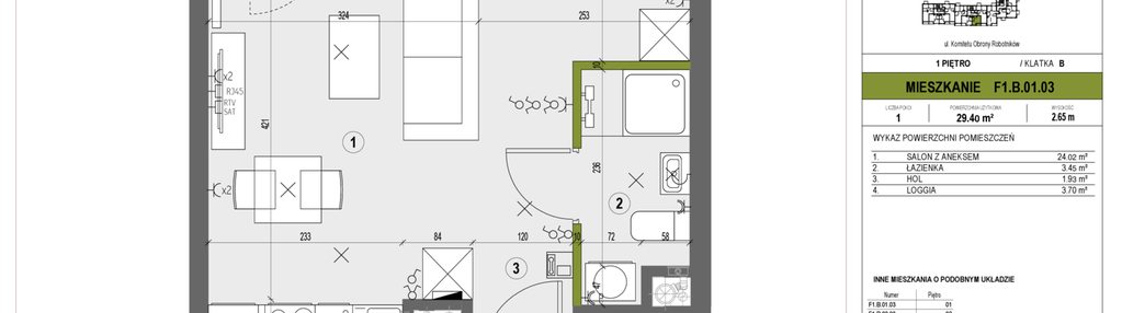 Mieszkanie w inwestycji: XYZ Place