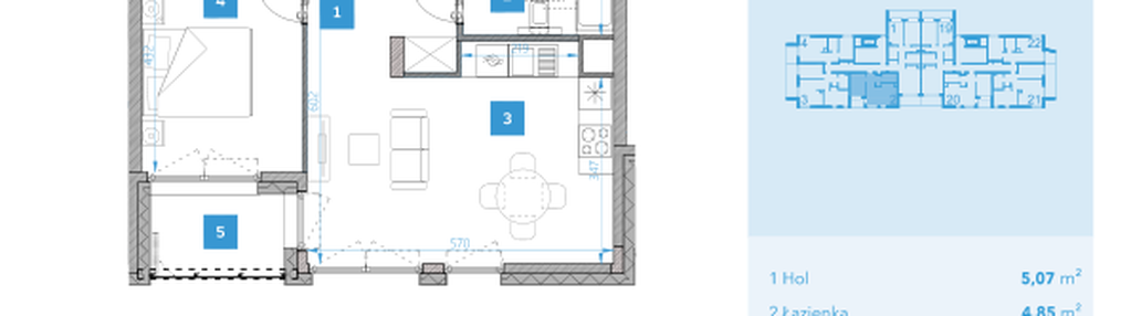 Mieszkanie w inwestycji: Apartamenty Macadamia