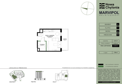 Mieszkanie w inwestycji: Nowa Chylonia