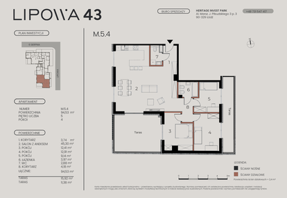 Mieszkanie w inwestycji: Lipowa 43