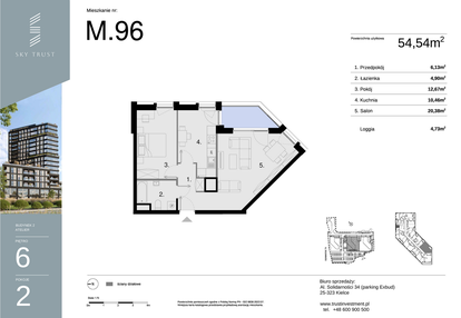 Mieszkanie w inwestycji: Sky Trust etap II