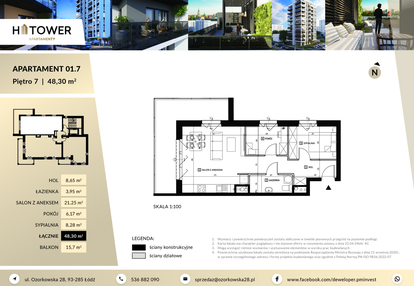 Mieszkanie w inwestycji: Hi Tower