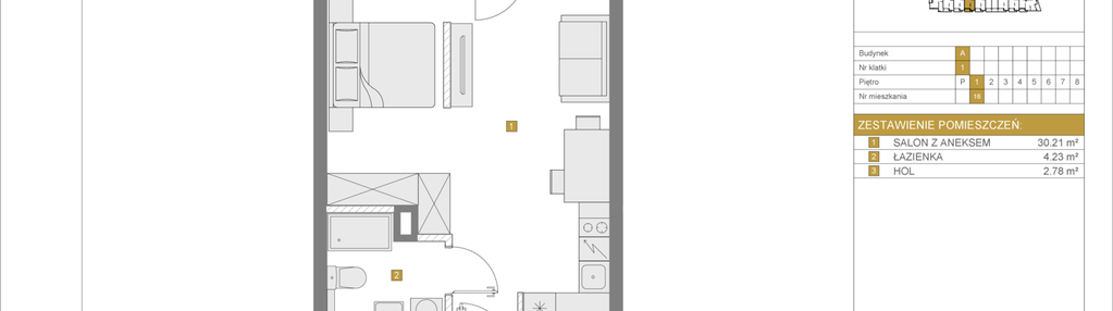 Mieszkanie w inwestycji: Apartamenty Grzybowska 11