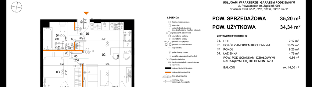 Mieszkanie w inwestycji: Powstańców Residence