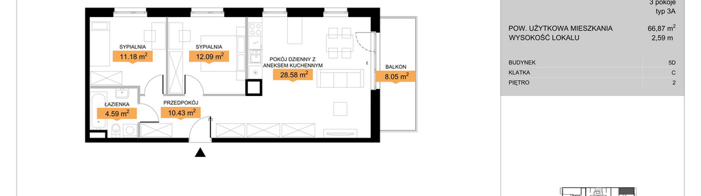 Mieszkanie w inwestycji: Zenit V