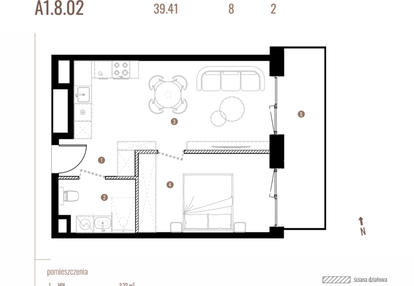 Mieszkanie w inwestycji: Belg Apartamenty etap II