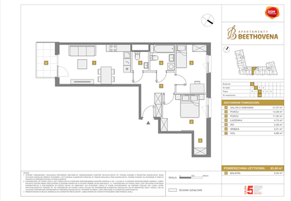 Mieszkanie w inwestycji: Apartamenty Beethovena