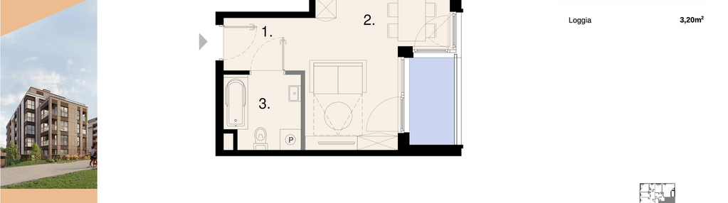Mieszkanie w inwestycji: Dzielnica Trust