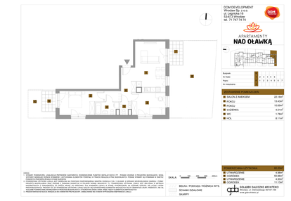 Mieszkanie w inwestycji: Apartamenty nad Oławką etap II