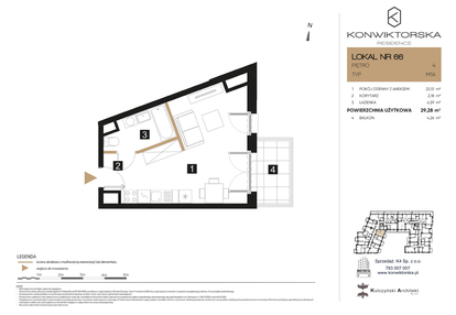 Mieszkanie w inwestycji: Konwiktorska Residence