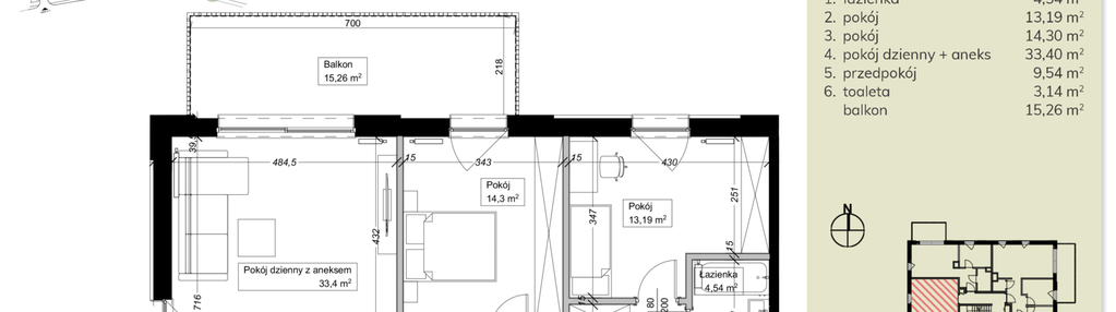 Mieszkanie w inwestycji: Apartamenty przy Parku Szczytnickim